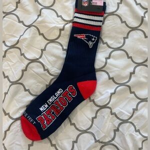 New England patriots socks nwt size 10-12 men’s